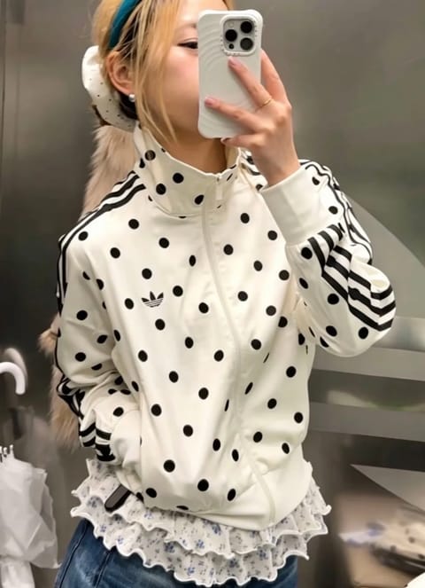 Adidas 波点外套