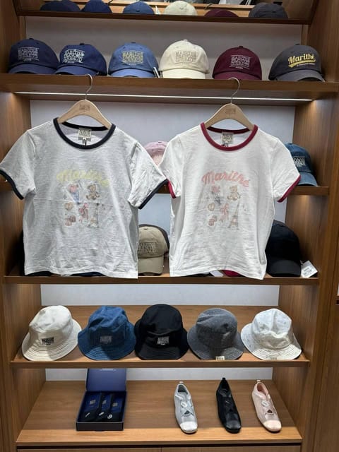 🛍MARITHE W PARIS GRAPHIC RINGER TEE