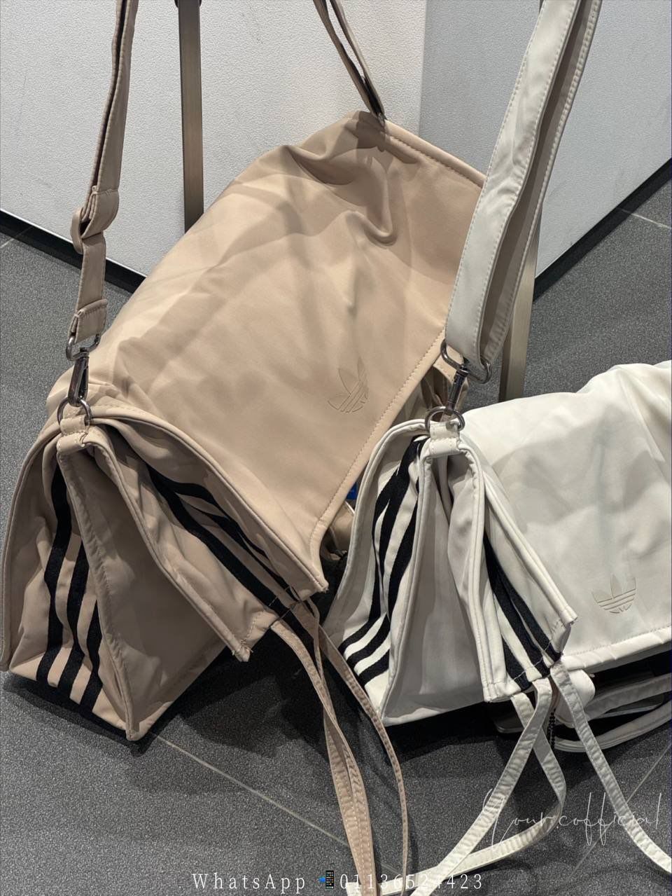 Adidas折叠托特包｜大小款 2