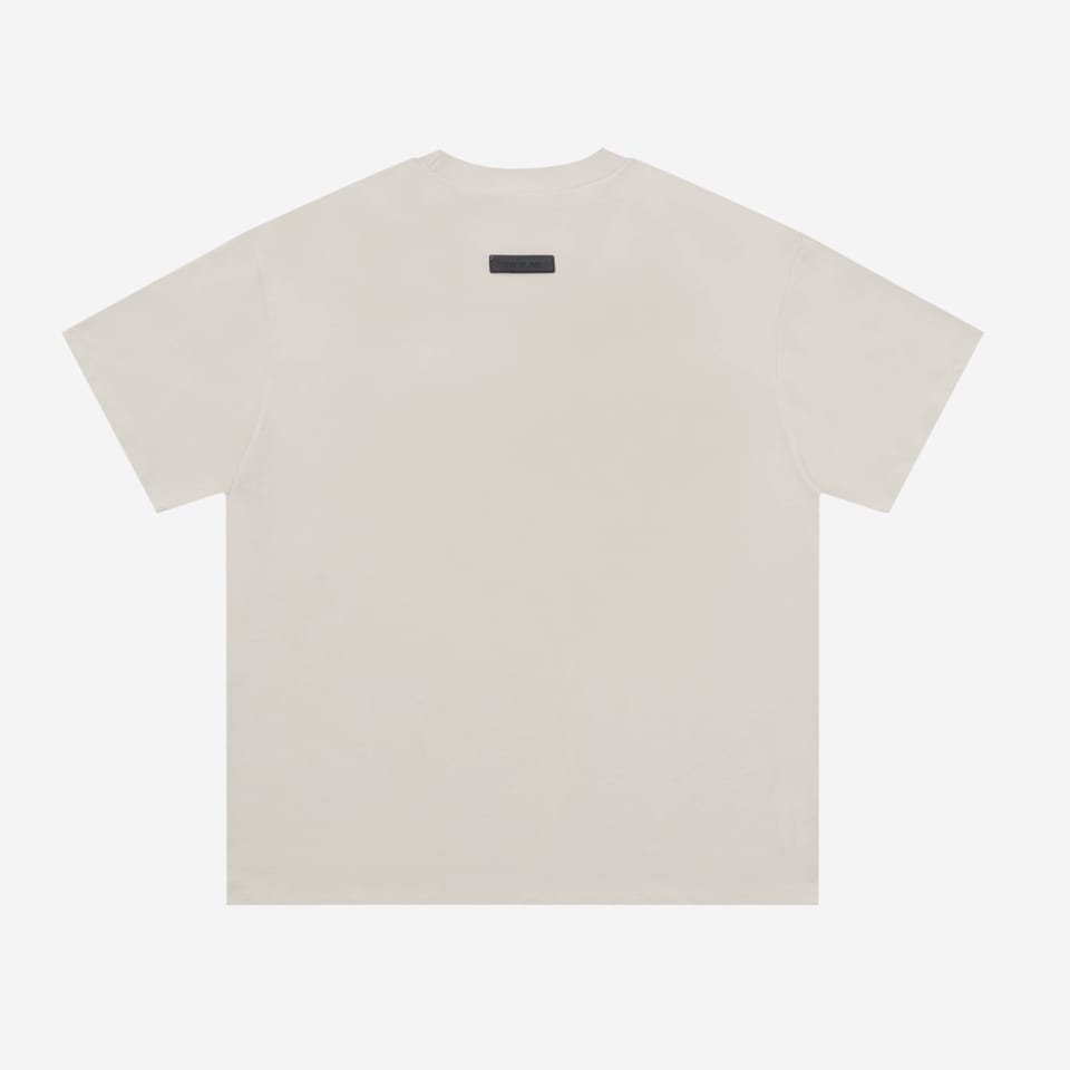 #F49 FEAR OF GOD FOG复线ESSENTIALS 硅胶字母LOGO短袖纯棉T恤 5