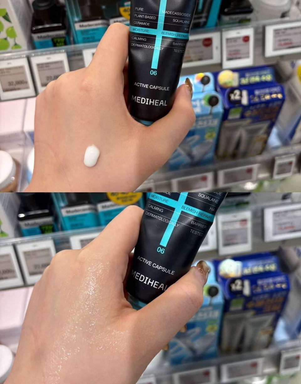 Mediheal 积雪草修护面霜 💙🌿  50ml + 50ml 2