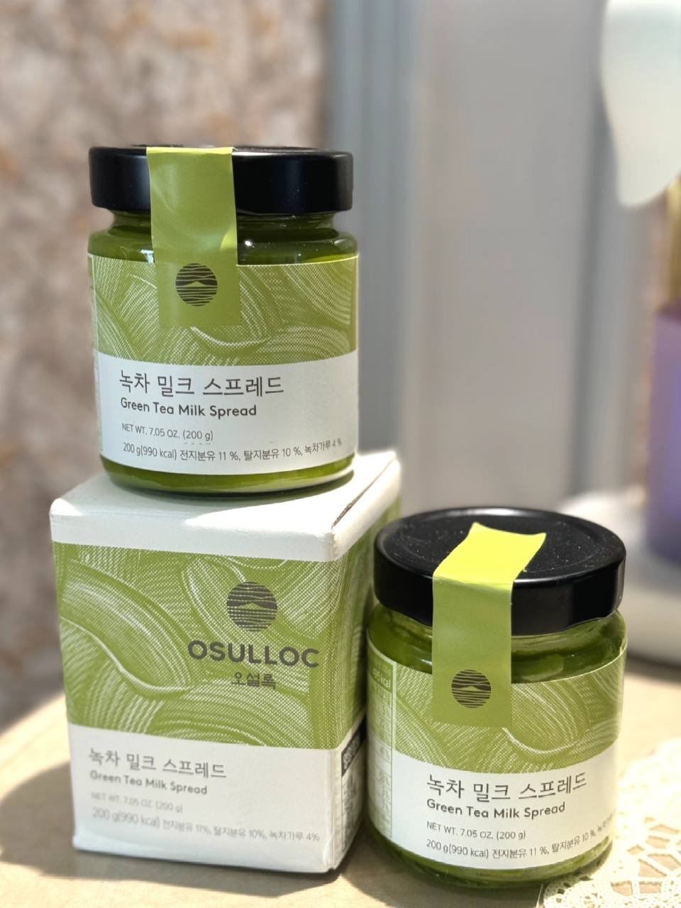 💚 OSULLOC Green Tea Milk Spread 3