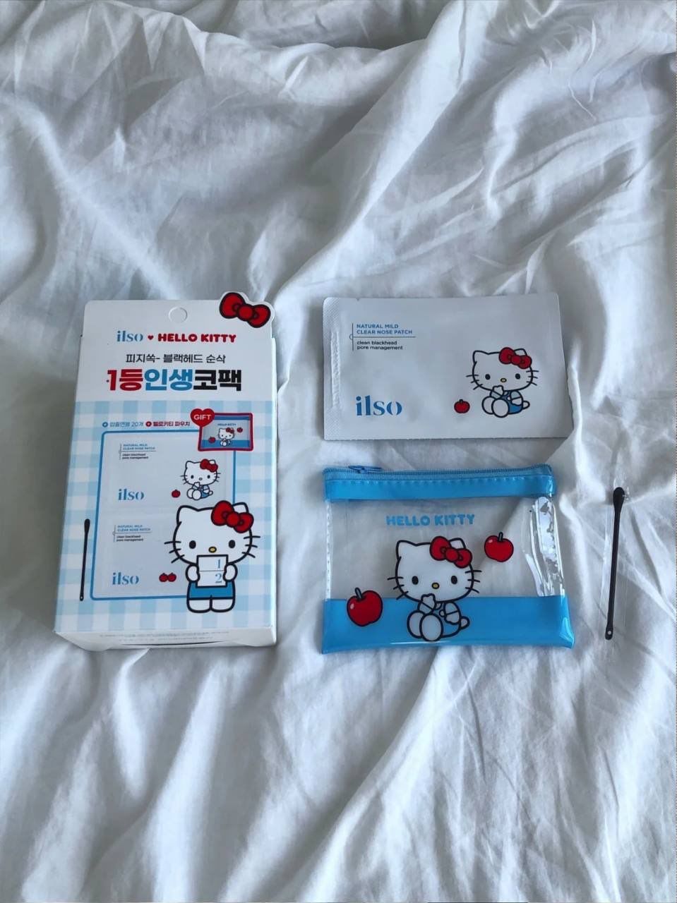 ILSO KITTY 清粉保湿刺鼻膜 6