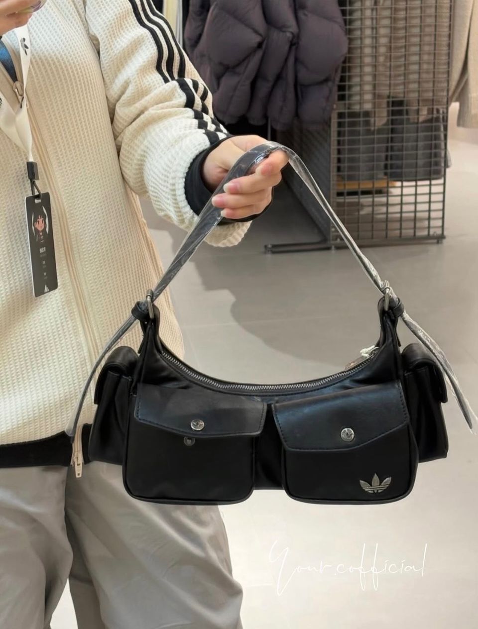 Adidas机车风腋下包新品🆕 4
