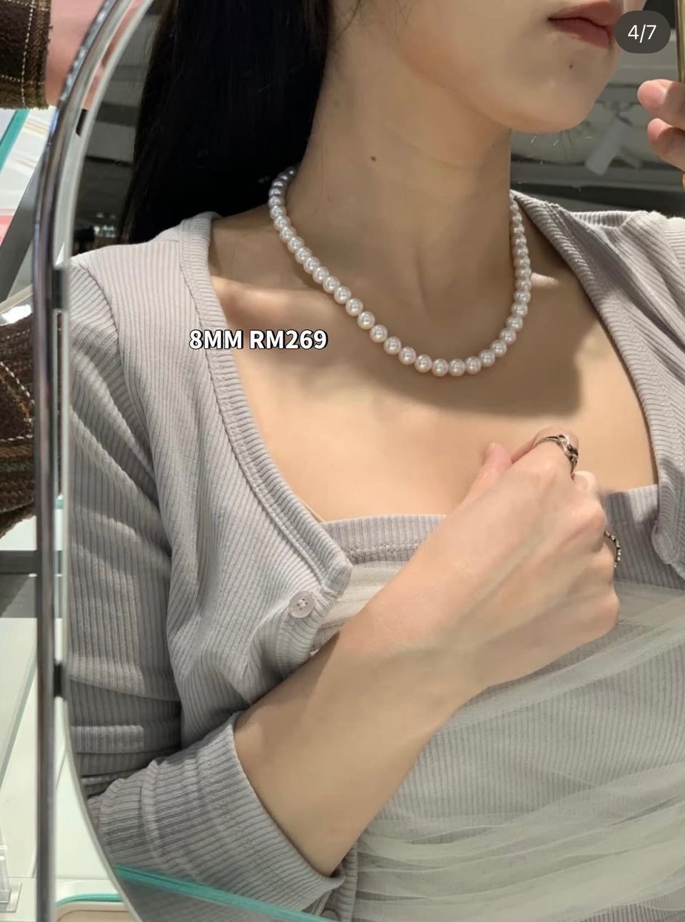 🇰🇷Haesool 珍珠项链 4