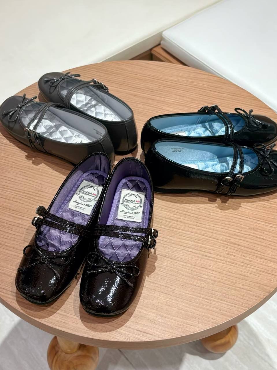 🇰🇷🇬🇧Rockfish Square Toe Two Strap Maryjanes (Enamel) 🩰 3