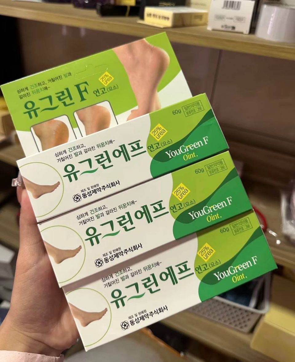 🇰🇷 韩国药房 YouGreen F 脚裂膏 60g 2