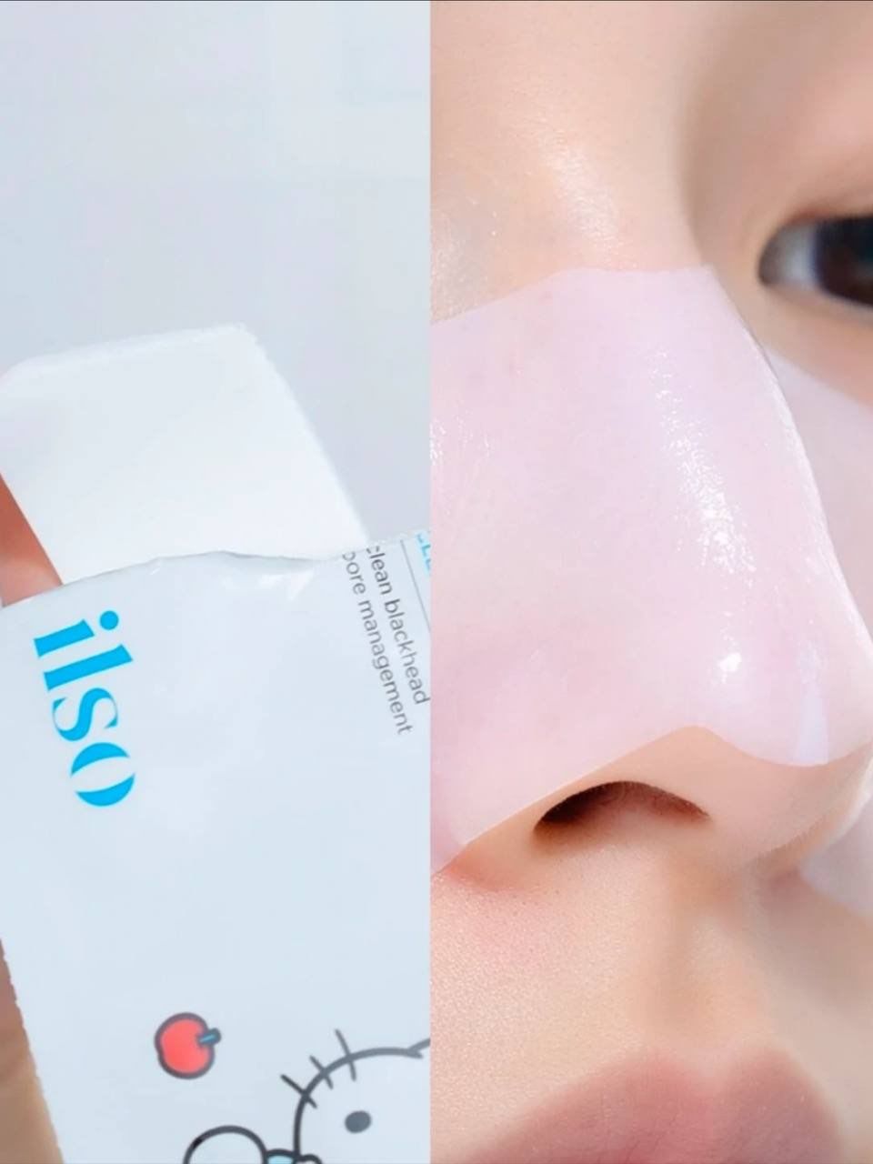 ILSO KITTY 清粉保湿刺鼻膜 3