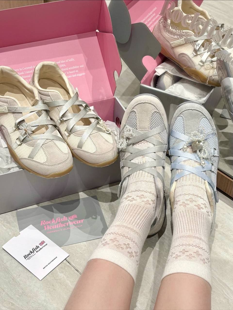 🇰🇷🇬🇧 Rockfish Zane X-Strap Sneakers V2 🩰 7