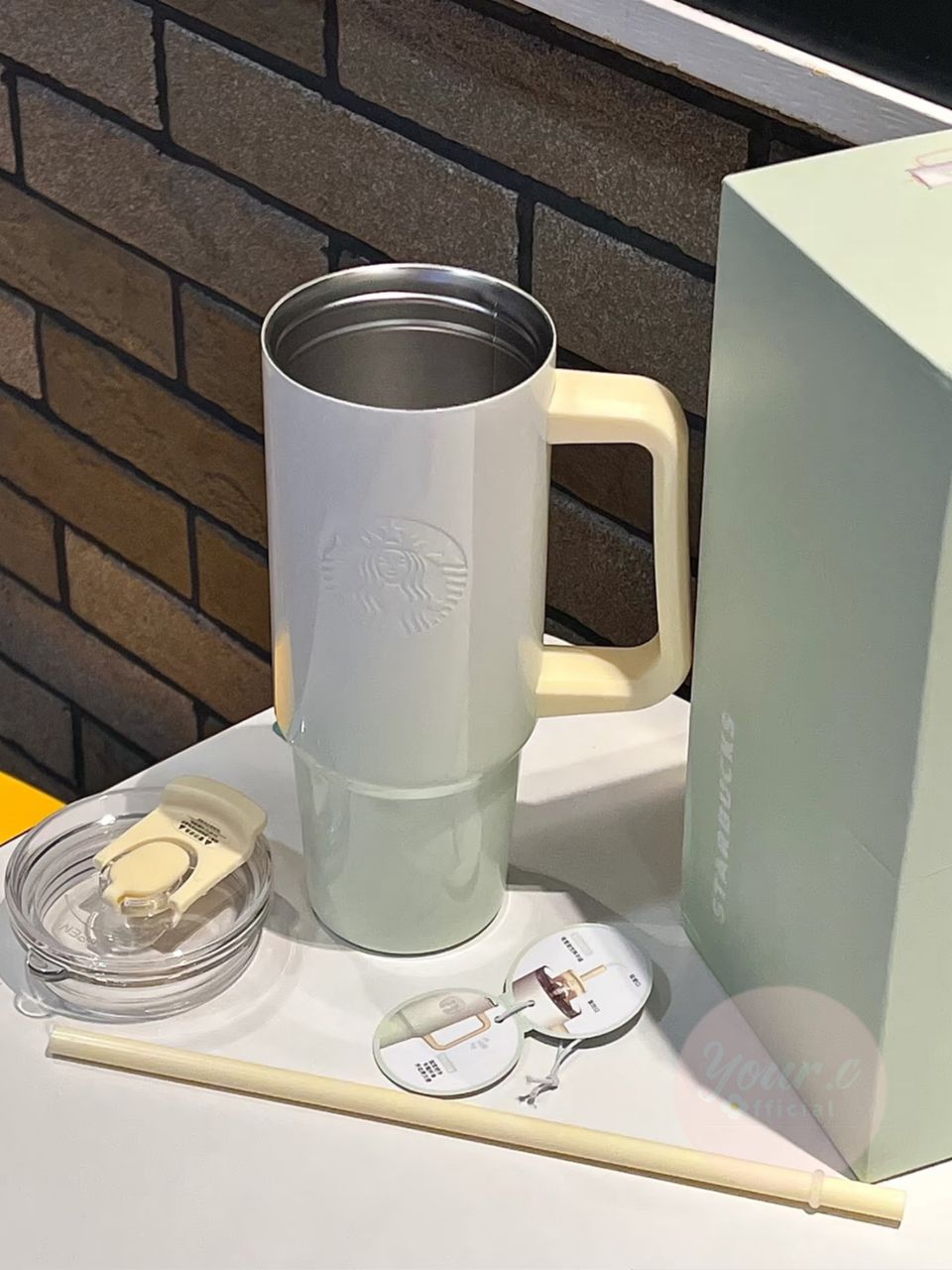 STARBUCKS 2025 🆕 900ML 吸管杯🥤 3