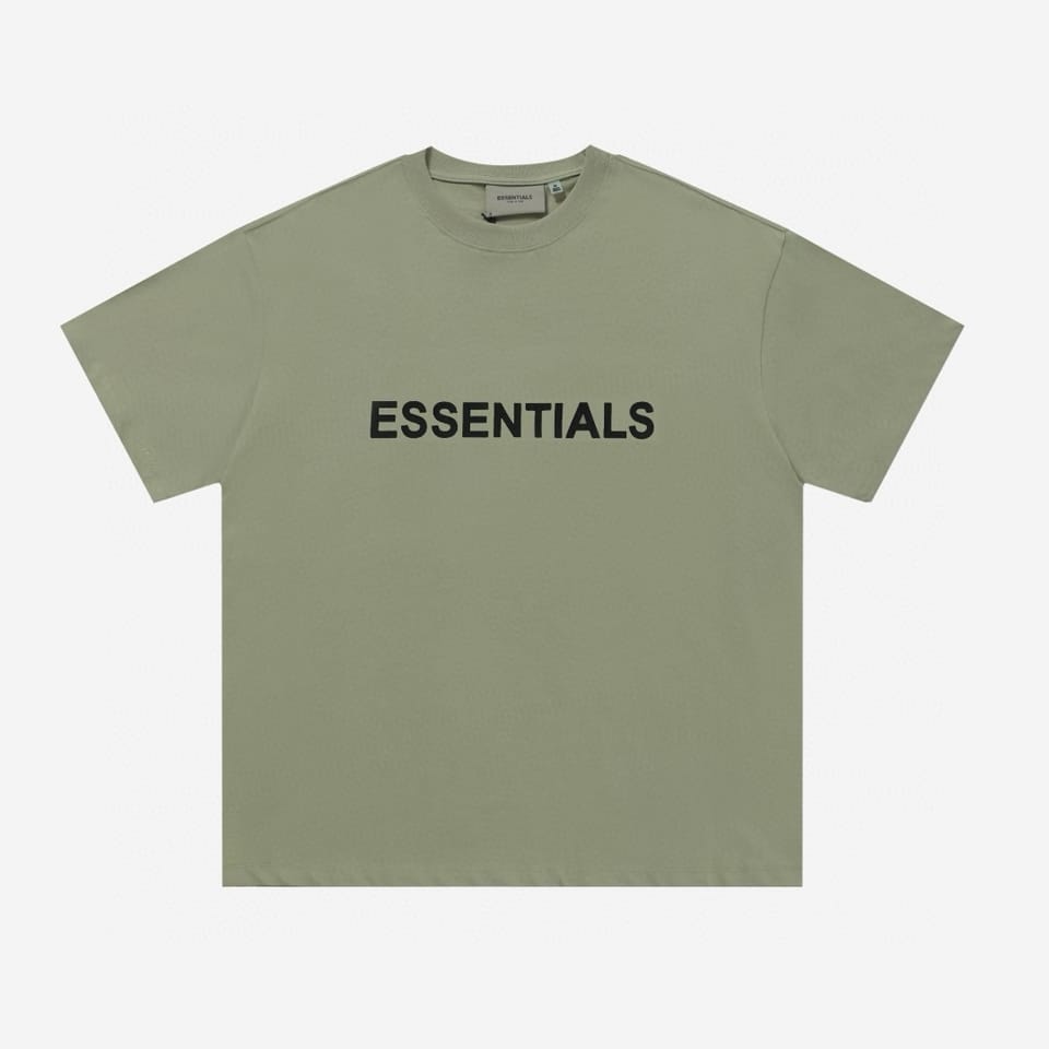 ESSENTIALS 硅胶字母LOGO短袖 3