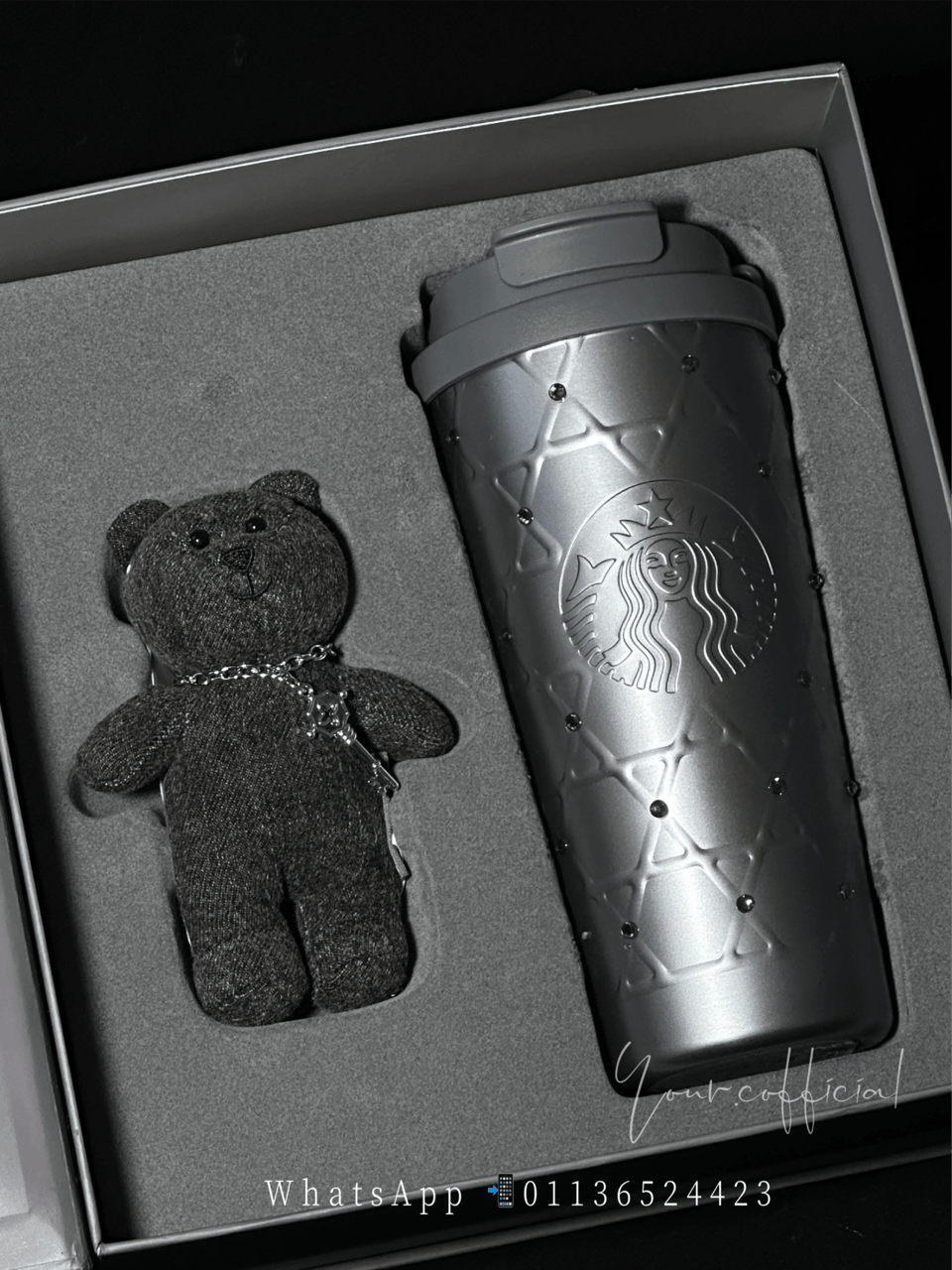 Starbucks朋克芭蕾系列银灰保温杯 3