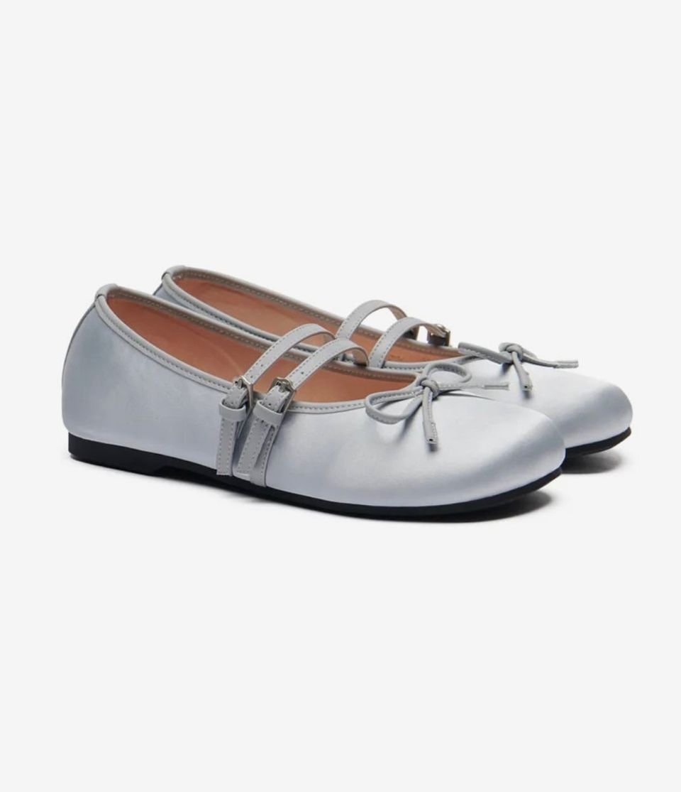 SQUARE TOE TWO STRAP MARYJANES(ENAMEL) 5