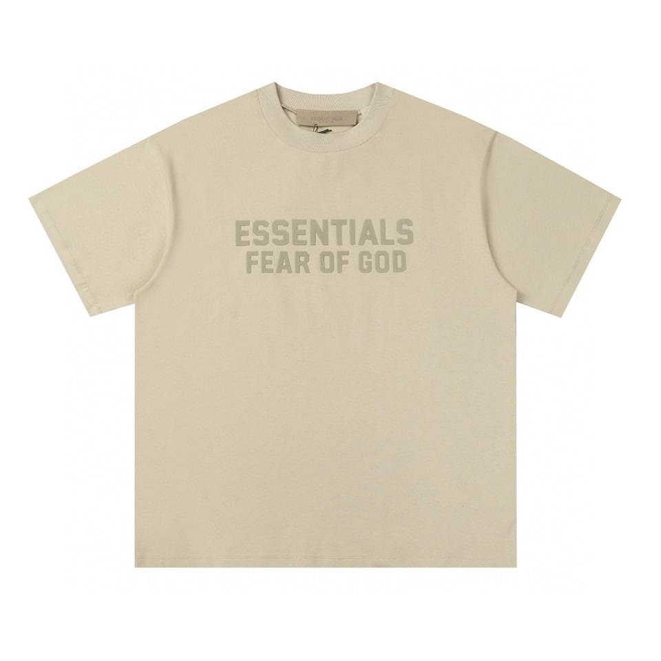 ESSENTIALS 第八季双排大小字母立体植绒字母T恤 5