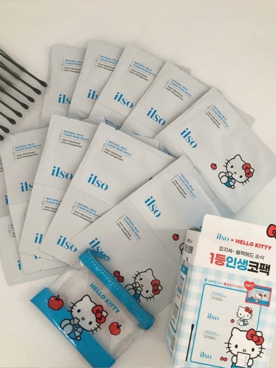 ILSO KITTY 清粉保湿刺鼻膜 5