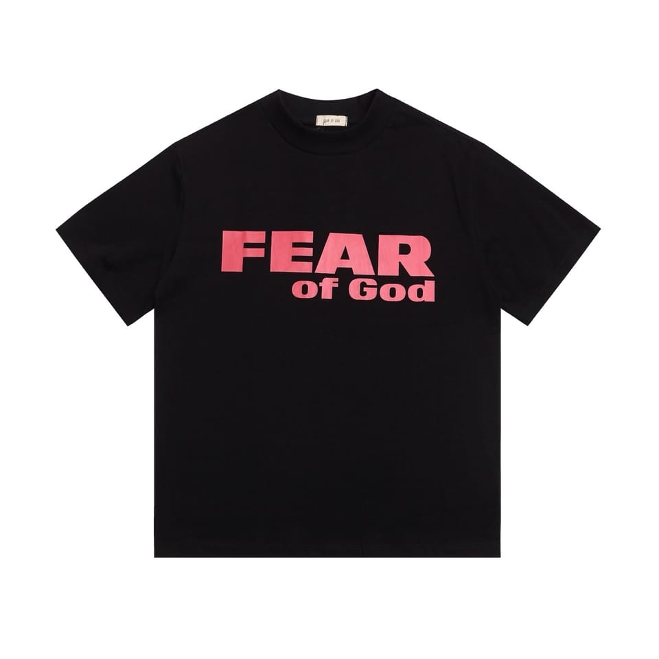 FEAR OG GOD FEAR is Gone字母印花FOG短袖T恤 2