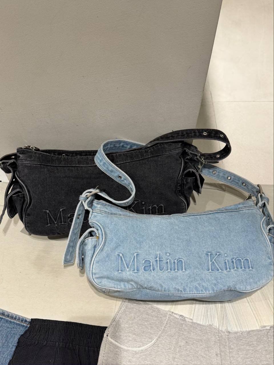MATIN DUST DENIM SIDE POCKET BAG 3