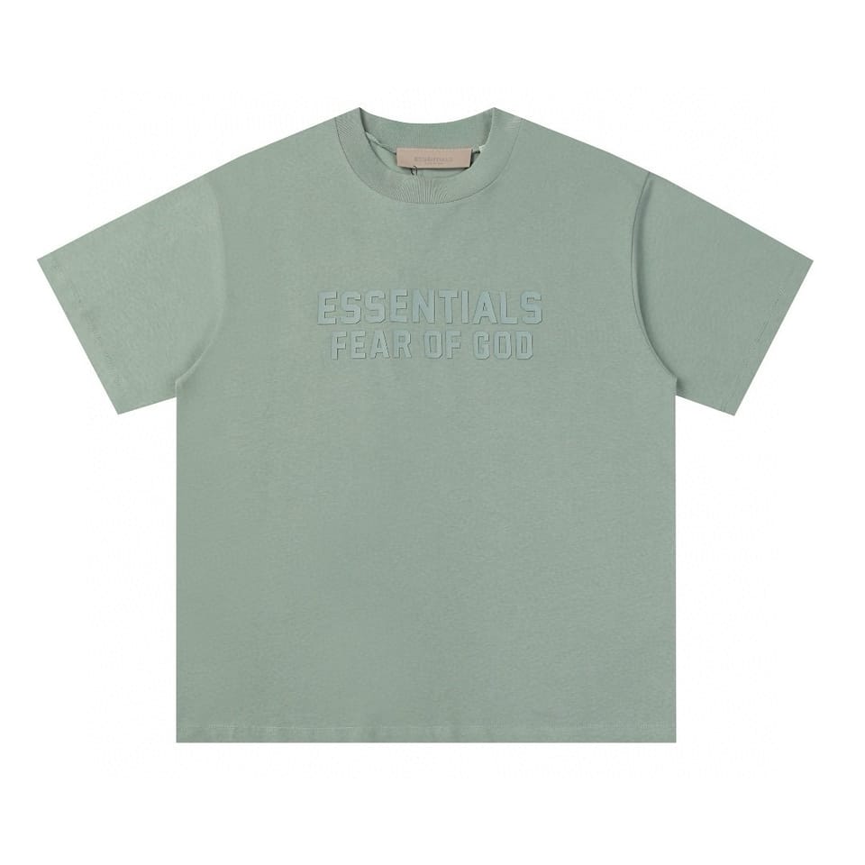 ESSENTIALS 第八季双排大小字母立体胶字母T恤 3