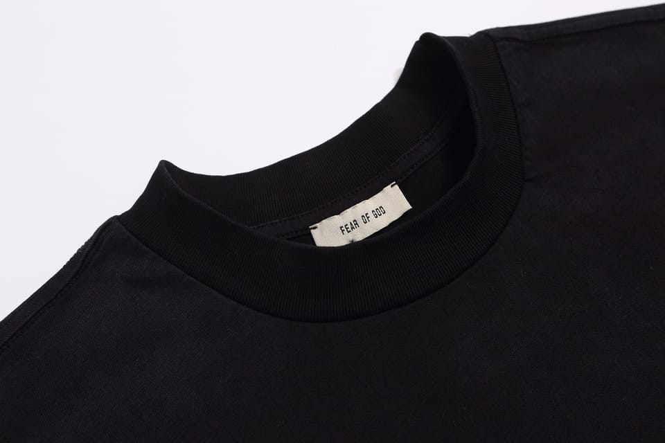 Essentials Fear of God 新品洗水美潮FU字母印花短袖T恤纯棉半袖 4