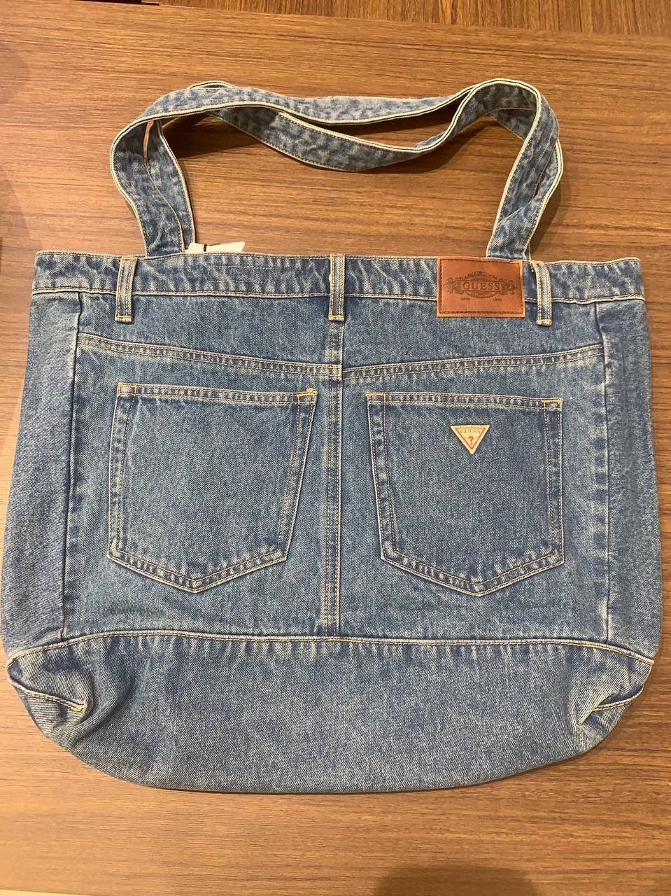 🇰🇷Guess 新品2026 牛仔帆布袋 4