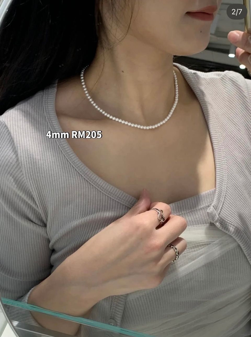 🇰🇷Haesool 珍珠项链 2
