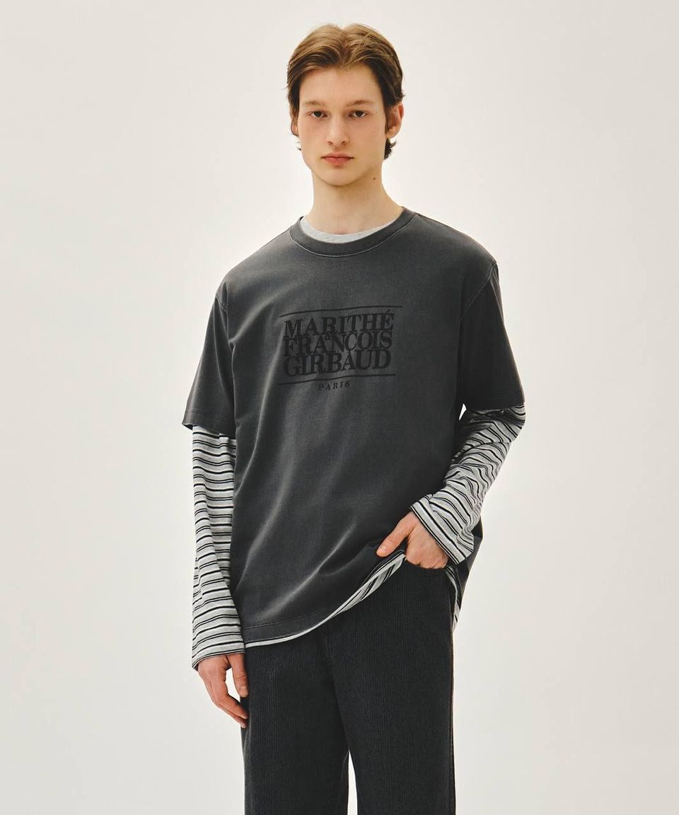MARITHE CLASSIC LOGO TEE 1