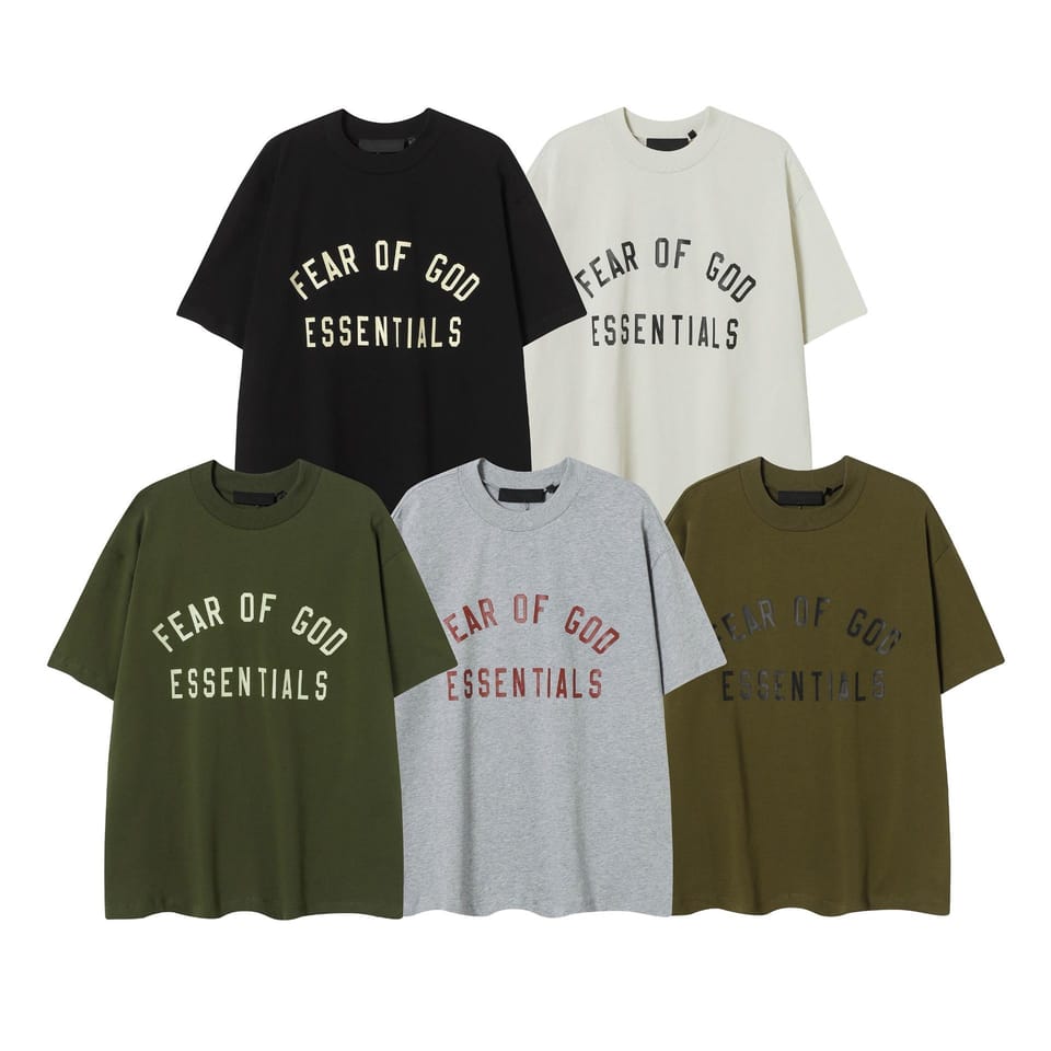 ESSENTIALS 字母LOGO短袖 1