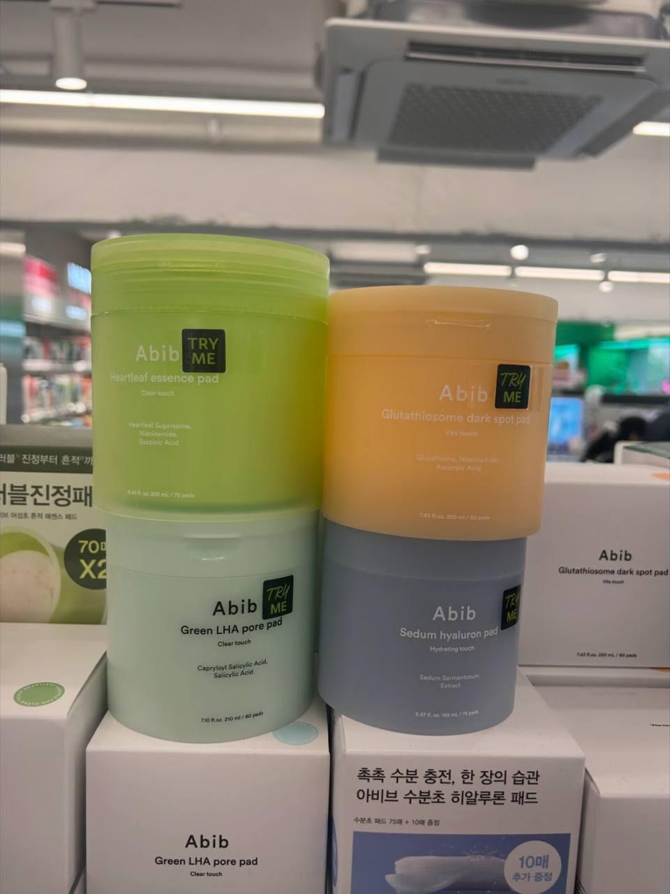 🩵 Abib Toner Pad 系列  📦 约80片 1