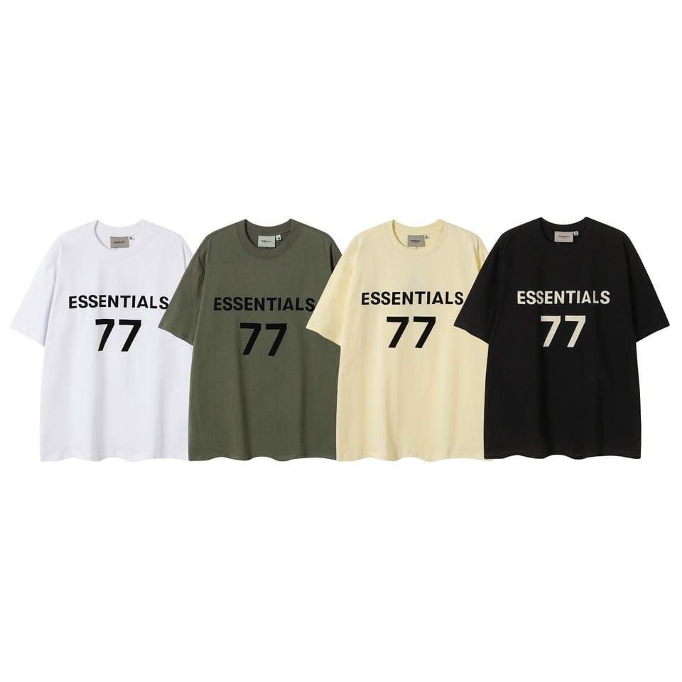 ESSENTIALS 字母LOGO短袖 1
