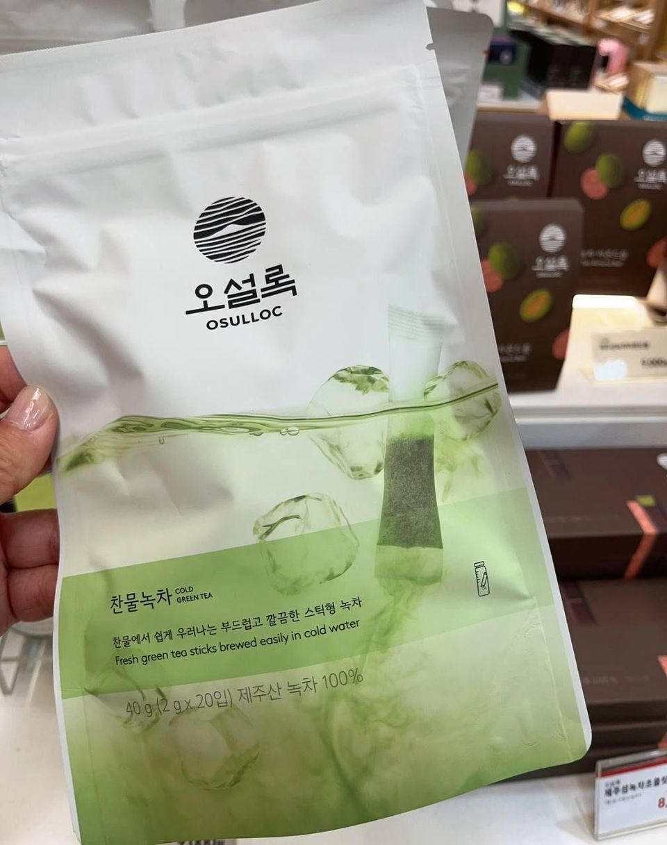 🍃 OSULLOC Cold Green Tea 冷泡绿茶 1