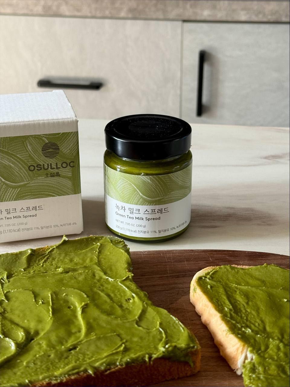 💚 OSULLOC Green Tea Milk Spread 1