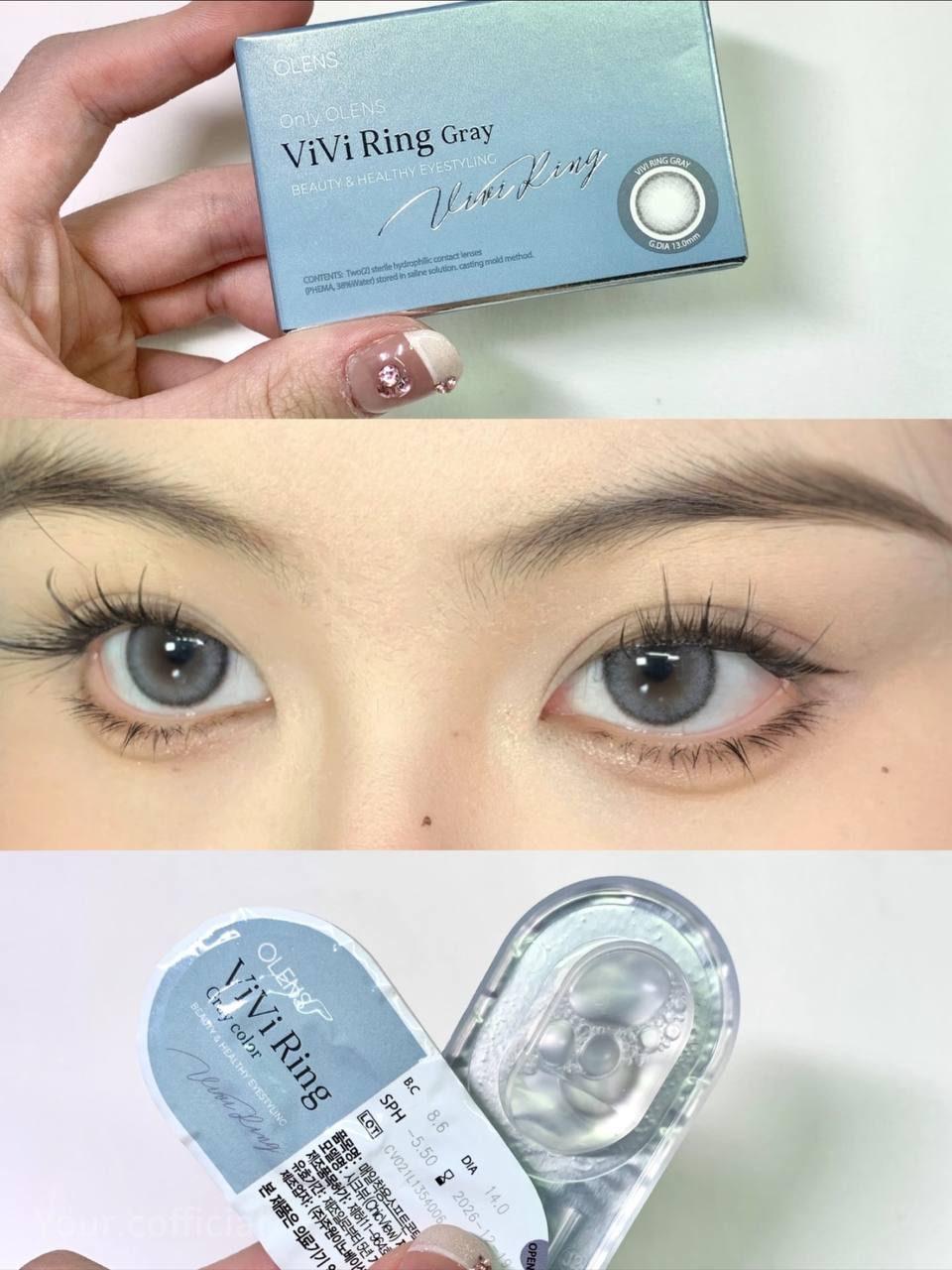 OLENS Vivi Ring Gray 1