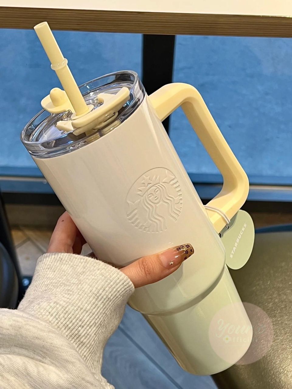 STARBUCKS 2025 🆕 900ML 吸管杯🥤 1